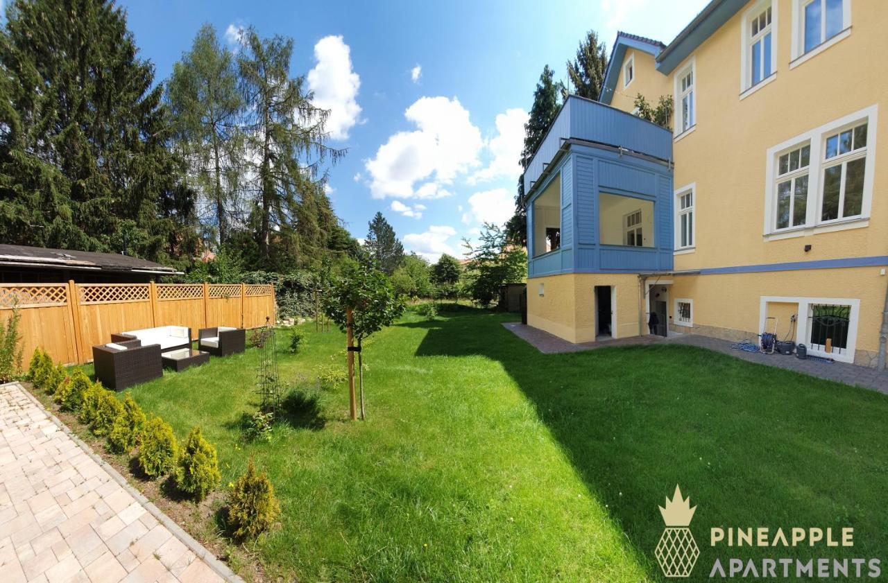 Pineapple Apartments Dresdner Heide mit Garten Dresden Buitenkant foto